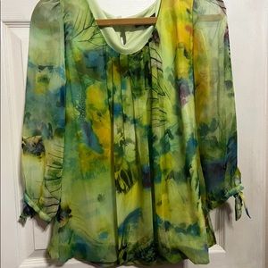 Large womens roz & ally blouse